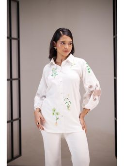 SAKSHI G CHAWLA - White Aina Shirt