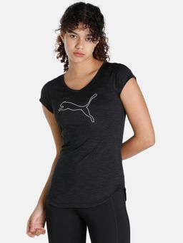 Puma - Heather Cat Black T-shirt