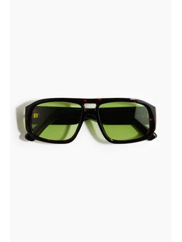H&M - Women Brown Polarised Aviator-Style Sunglasses