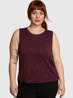 Victoria's Secret - Women Purple Polyamide Tank Top