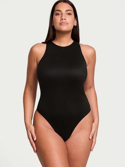 Victoria's Secret - Women Black Polyamide Bodysuit