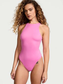 Victoria's Secret - Women Pink Polyamide Bodysuit