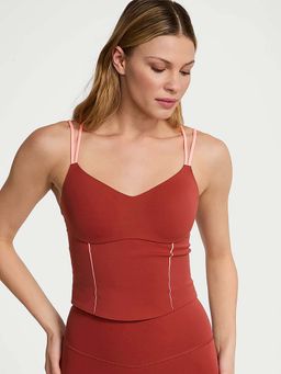 Victoria's Secret - Women Red Polyamide Tank Top