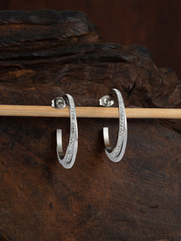 E2O - Silver Hoop for Women