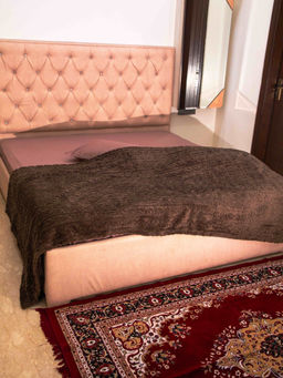 StudioHMK - Dark Brown Fur Ac Room 300 Gsm Double Bed Comforter