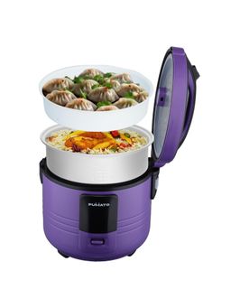 Fumato - Smart Touch Control Electric Rice Cooker 1.5L, Purple Haze