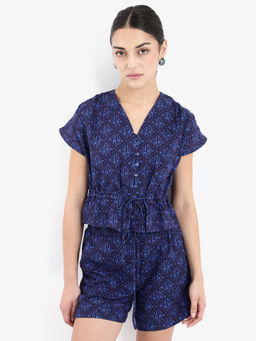 RAREISM - Womens Monogram Print Top