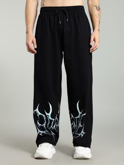 XTREMEX - Pure Cotton Electra Men Loose Fit Graphic Trackpant