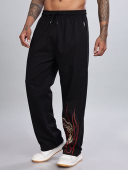 XTREMEX - Pure Cotton Firestrike Men Loose Fit Graphic Trackpant