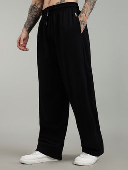 XTREMEX - Pure Cotton TwinZip Men Loose Fit Solid Trackpant