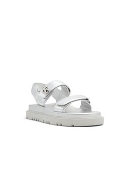 Aldo - Women Silver Flat Sandals