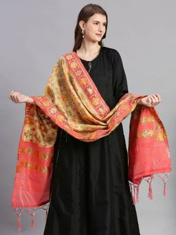 Dupatta Bazaar - Womens Banarasi Patola Style Silk Dupatta