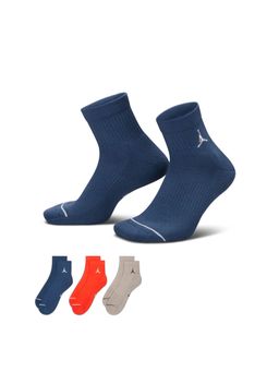 Nike - Jordan Multi-Color Ankle Socks (Pack of 3)