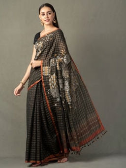 Fabindia - Cotton Woven Jamdani Sari