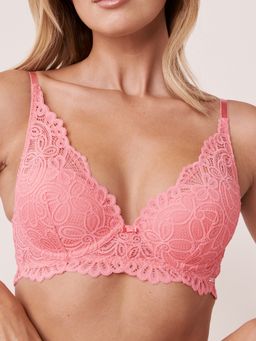 La Vie En Rose - Lightly Lined Deep V-plunge Bra