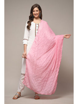 Biba - Womens Pink Solid Voile