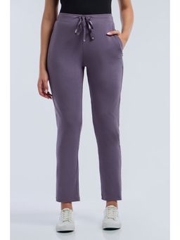 Amante - Women Mulled Grape Essential Relaxed Full Length Pants