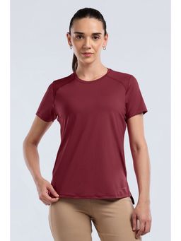 Amante - Women Tibetan Red Energize Active T-Shirt