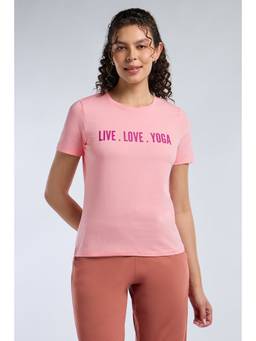 Amante - Women Pale Rosette Base Essential Printed T-Shirt