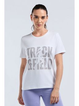 Amante - Women White Base Essential Printed T-Shirt