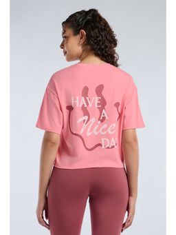 Amante - Women Flamingo Base Elements Chic Crop T-Shirt