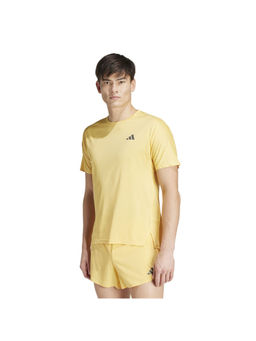 adidas - Adizero Men Yellow Running T-Shirt