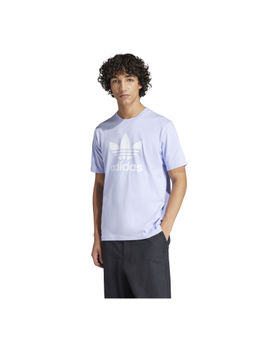 adidas Originals - Trefoil Men Purple Solid T-Shirt