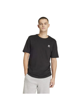 adidas Originals - Essential Men Black Solid T-Shirt