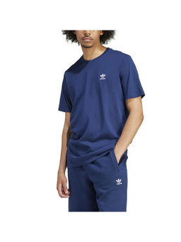 adidas Originals - Essential Men Blue Solid T-Shirt