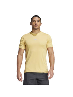 adidas - D4T Hr Men Yellow Training T-Shirt