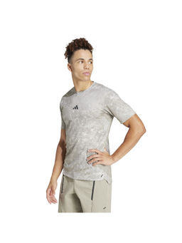 adidas - Wo Pow Tee Men Grey Training T-Shirt