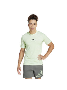 adidas - Wo Pow Tee Men Green Training T-Shirt