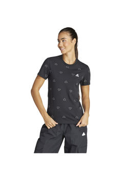 adidas - W Mng Women Black Sportswear T-Shirt