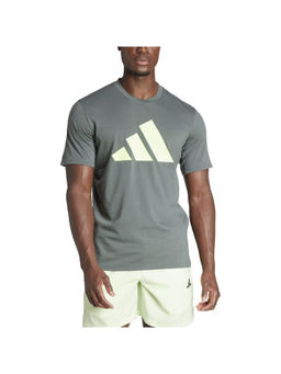 adidas - Tr-Es Fr Logo T Men Grey Training T-Shirt