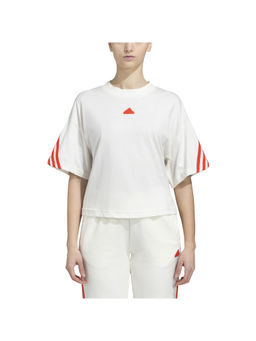 adidas - W Fi 3S Women Off White Sportswear T-Shirt