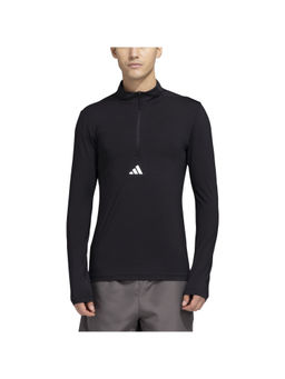 adidas - Wo Quarter Zip Men Black Training T-Shirt
