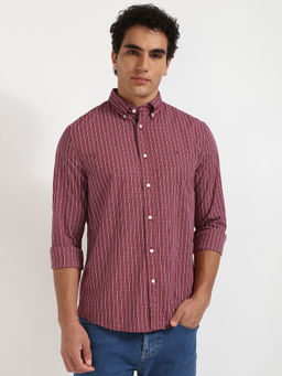 Tommy Hilfiger - Mens Red Checks Shirt
