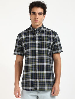 Tommy Hilfiger - Mens Blue Checks Shirt