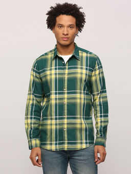 Pepe Jeans - Persian Yarn Dyed Checks Green