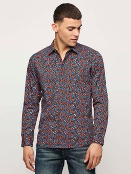 Pepe Jeans - Logan Printed Poplin Multi-Color