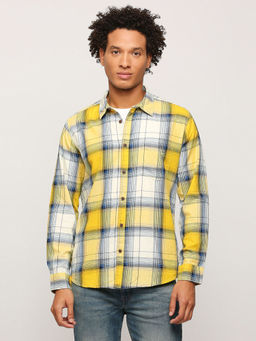 Pepe Jeans - Irish Yarn Dyed Checks Yellow