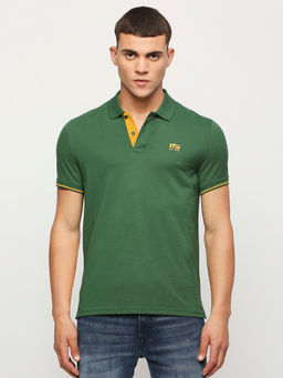 Pepe Jeans - Golders Solid Pq Polo T-Shirt Green