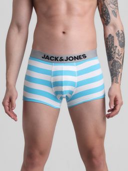 Jack & Jones - Men Stripes Blue Trunk