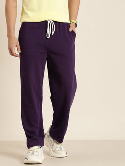 DILLINGER - Purple Solid Trackpants