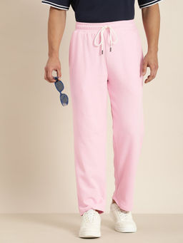 DILLINGER - Pink Solid Trackpants