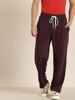 DILLINGER - Wine Solid Trackpants