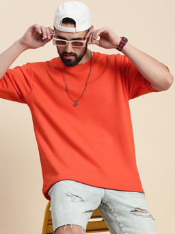 DILLINGER - Orange Oversized Sweatshirt