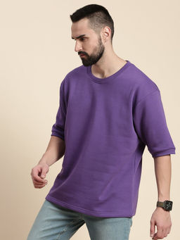 DILLINGER - Violet Oversized Sweatshirt