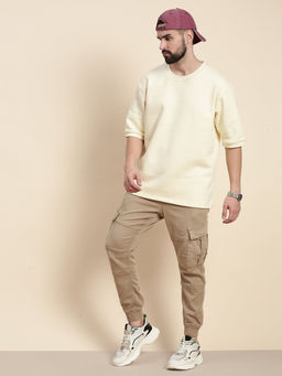 DILLINGER - Off White Oversized Sweatshirt