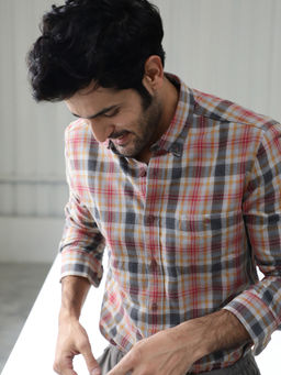 Rare Rabbit - Ascot Mustard Casual Shirt